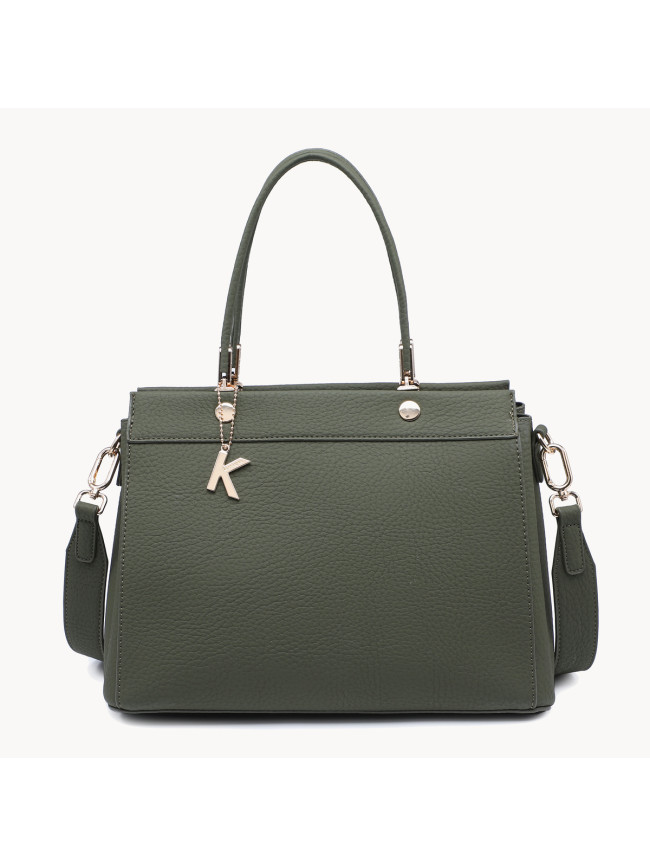 Woman synthetic leather hand bag - 56008