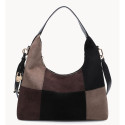Woman synthetic leather shoulder bag - 52187