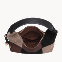 Borsa donna a spalla in similpelle con tracolla - 52187