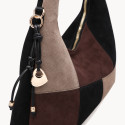 Borsa donna a spalla in similpelle con tracolla - 52187