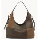 Woman synthetic leather shoulder bag - 52187