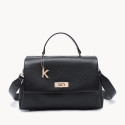 Woman synthetic leather hand bag - 52193