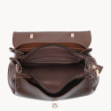 Woman synthetic leather hand bag - 52193
