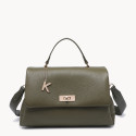 Woman synthetic leather hand bag - 52193