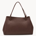 Woman synthetic leather shoulder bag - 52194