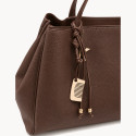 Borsa donna a spalla in similpelle con tracolla - 52194