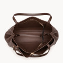 Borsa donna a spalla in similpelle con tracolla - 52194