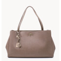 Borsa donna a spalla in similpelle con tracolla - 52194