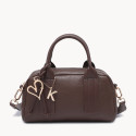 Borsa donna a mano in ecopelle con tracolla - 52198