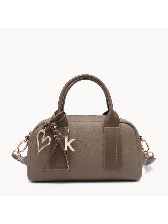 Woman synthetic leather hand bag - 52198