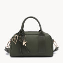 Borsa donna a mano in ecopelle con tracolla - 52198
