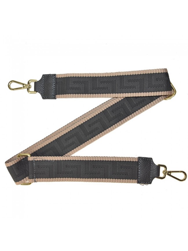 Leather & textie strap for bag - RR600