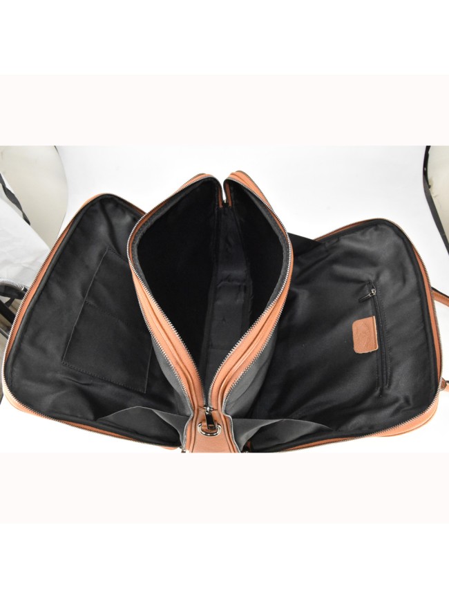 Genuine leather business hand bag...