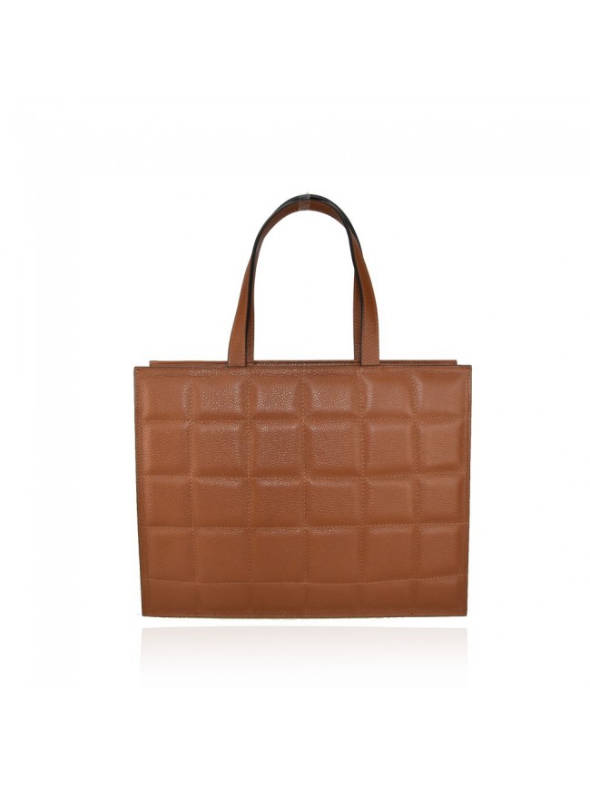 Leather bag with shoulder strap - SQ39843