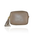 Leather bag with shoulder strap -JL16818