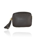 Leather bag with shoulder strap -JL16818