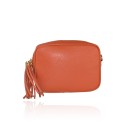 Leather bag with shoulder strap -JL16818