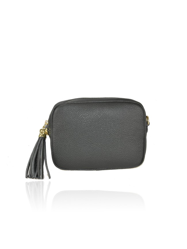 Leather bag with shoulder strap -JL16818