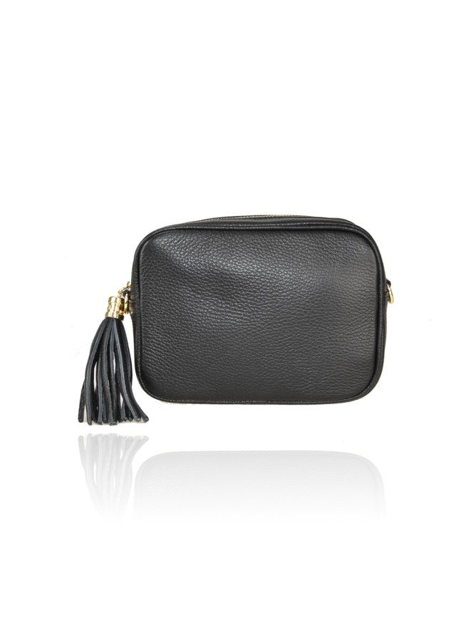 Leather bag with shoulder strap -JL16818
