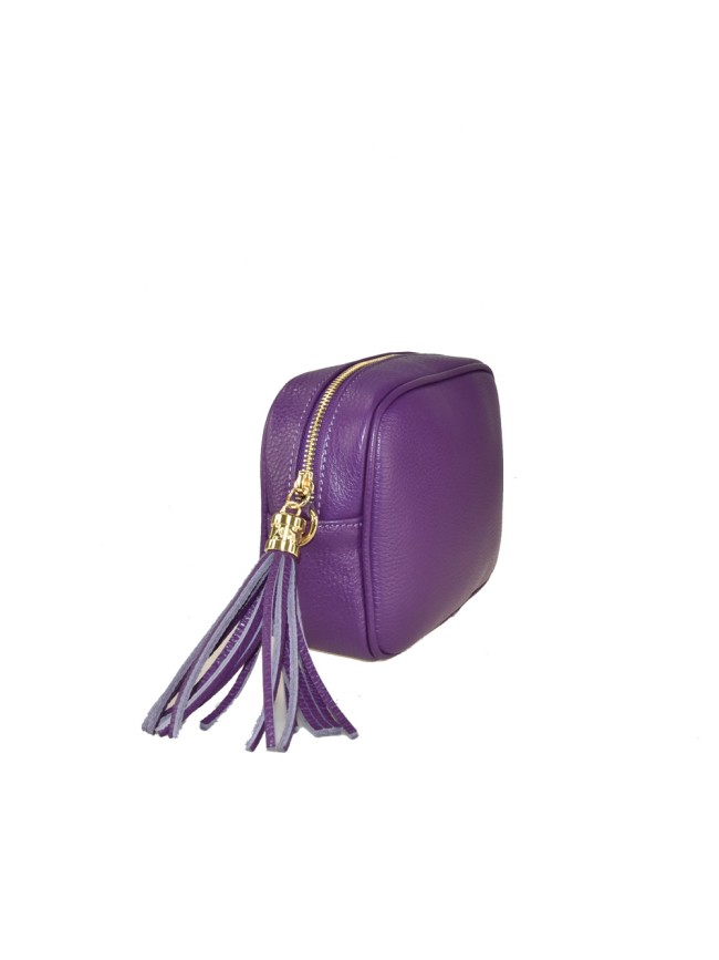 Leather bag with shoulder strap -JL16818