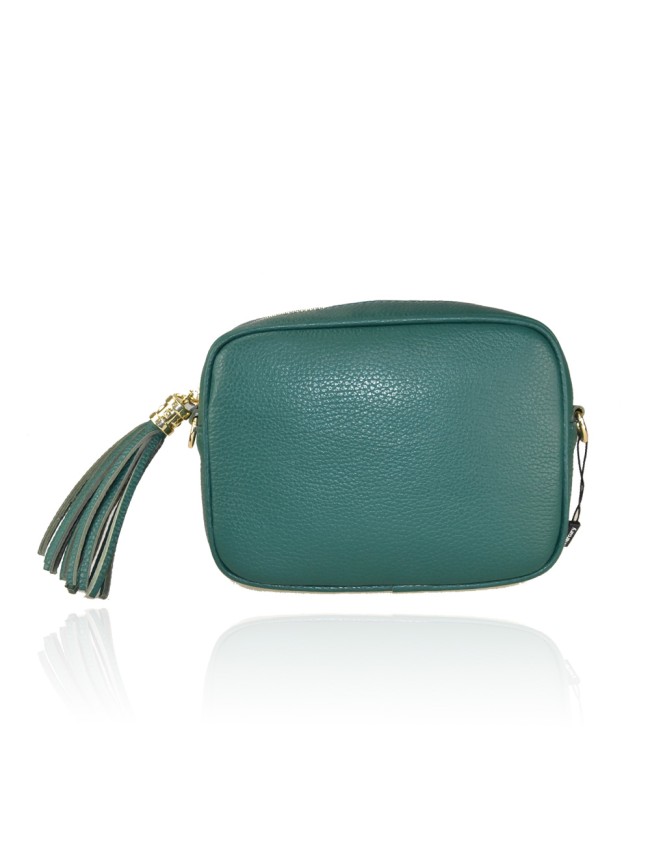 Leather bag with shoulder strap -JL16818