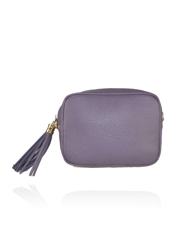 Leather bag with shoulder strap -JL16818