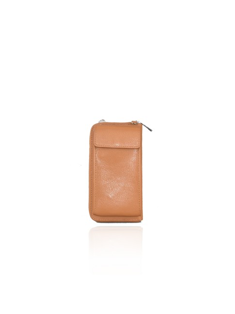 Woman leather wallet with...