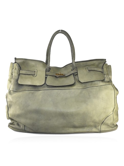 Unisex vintage leather...