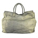 Borsone  vintage con tracolla in pelle made italy - LH1058120