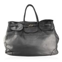 Unisex vintage leather travel bag - LH1058120