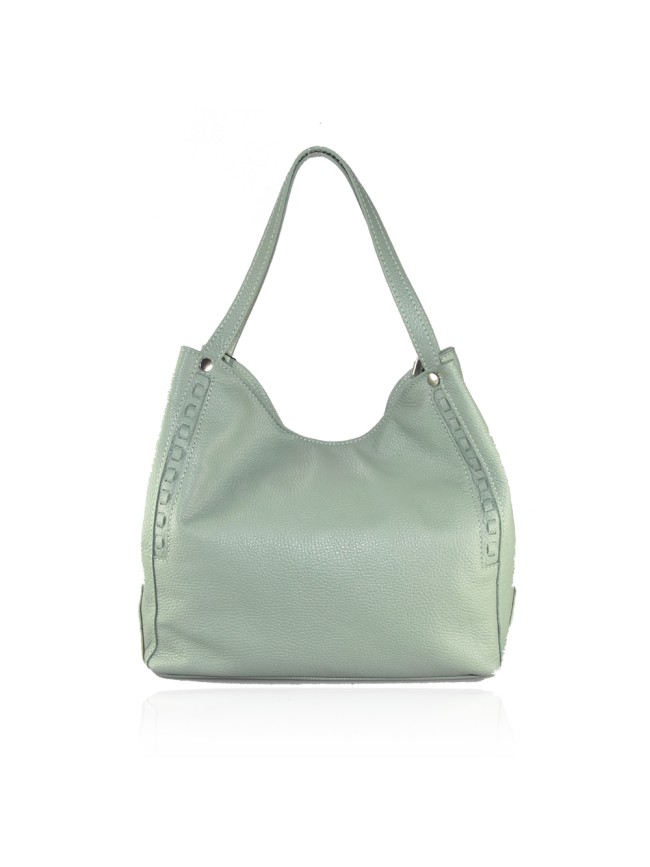 Woman leather shoulder bag - ZB37841
