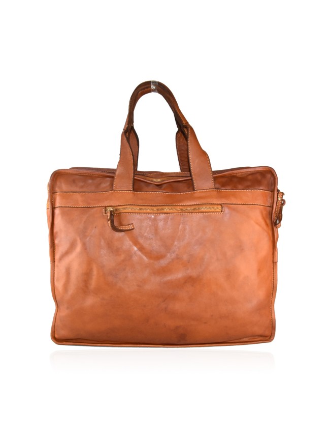 Borsa unisex a mano in pelle vintage...