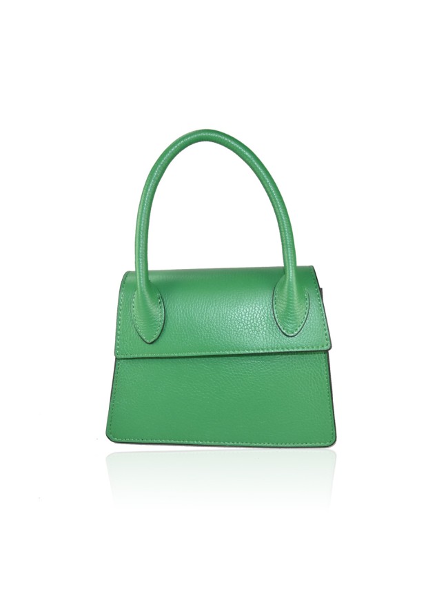 Borsa a mano  in pelle con tracolla -...