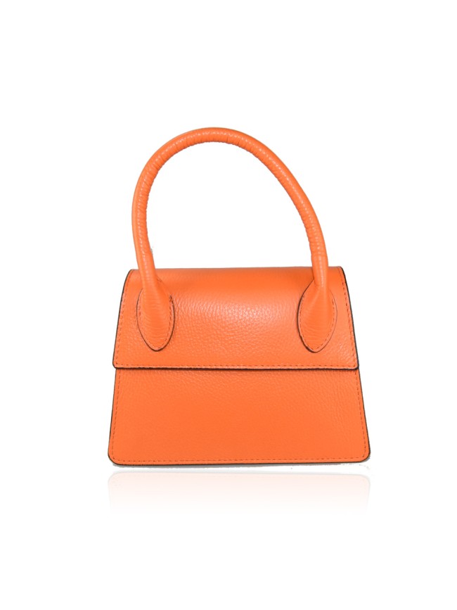 Borsa a mano  in pelle con tracolla -...