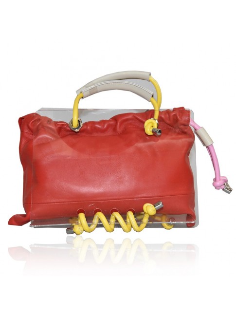 plexiglass trasparent bag...