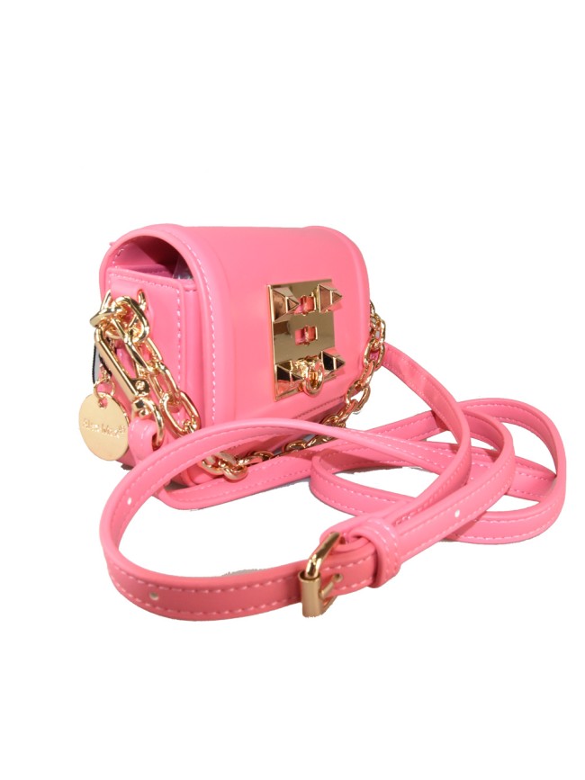 Mini borsa a mano in ecopelle con...