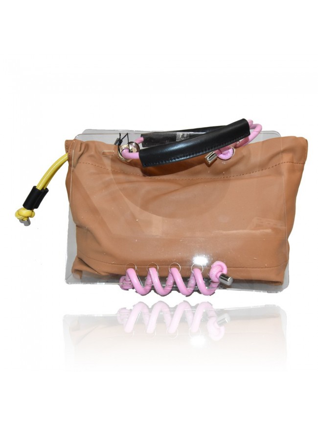 plexiglass trasparent bag with shoulder strap - 1122
