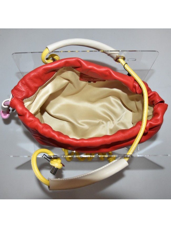 plexiglass trasparent bag with...