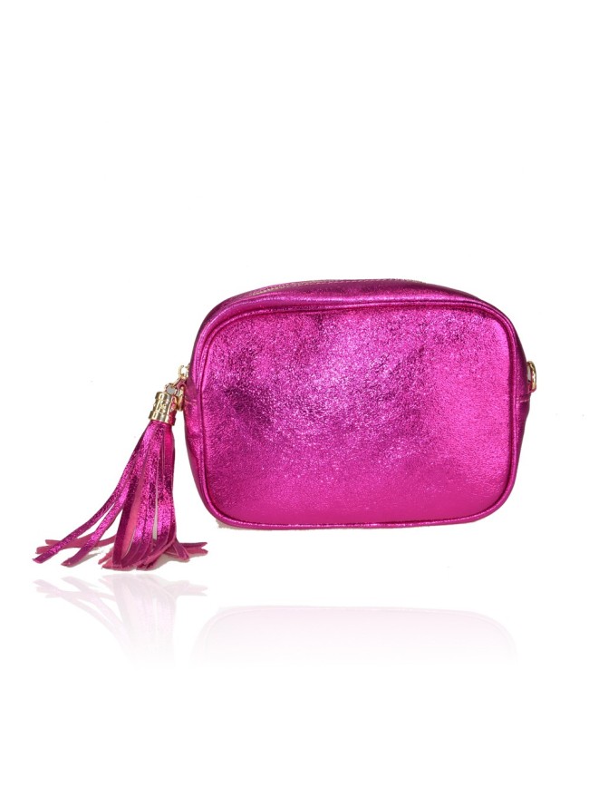 Leather bag with shoulder strap -JL16818L