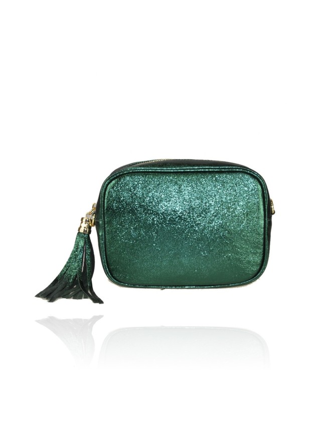 Leather bag with shoulder strap...