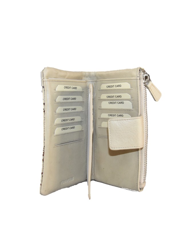 Woman leather wallet - 7503