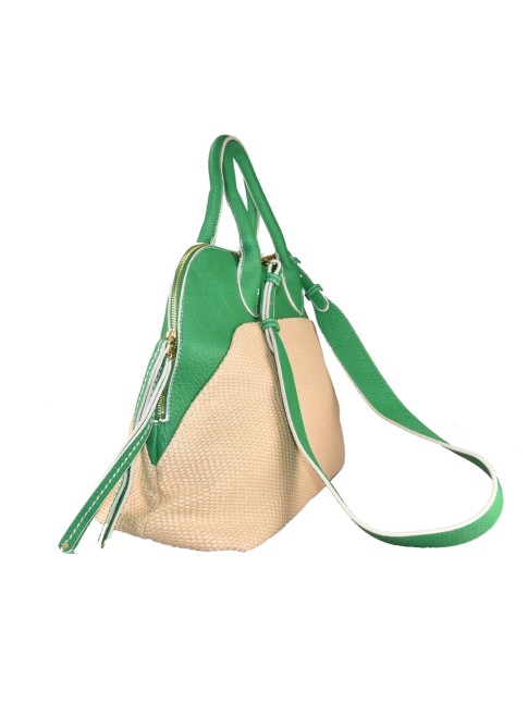 Borsa donna in tessuto a... 2