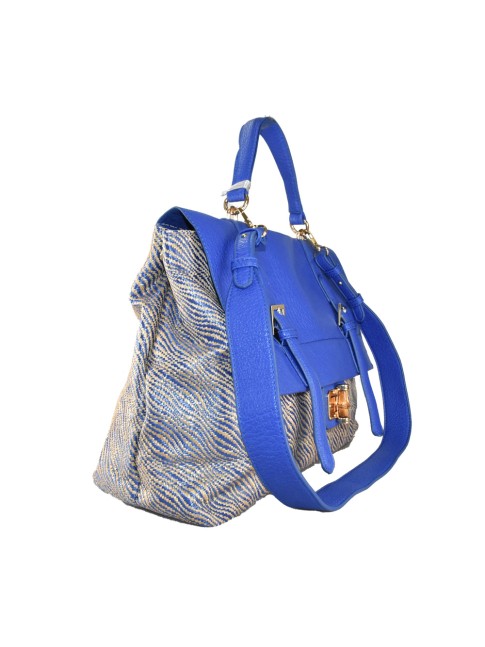 Borsa donna in tessuto a... 2